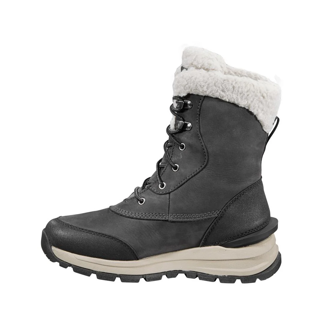 8" Women's Pellston Waterproof Insulated Winter Soft Toe Boot Dark Grey - Image 6
