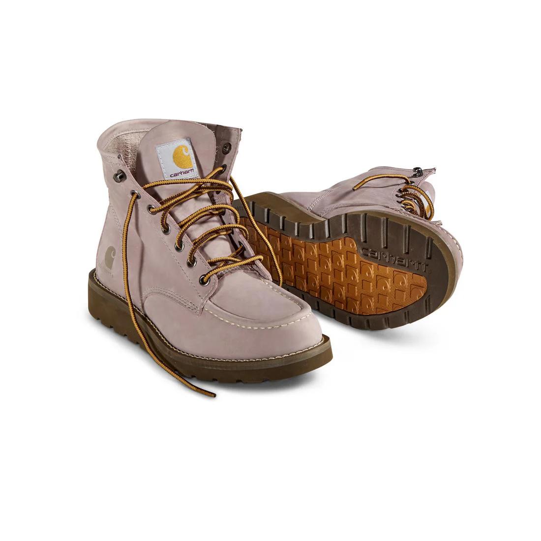 6" Women's Wedge Unlined Soft-Toe Boot Light Purple - Image 9