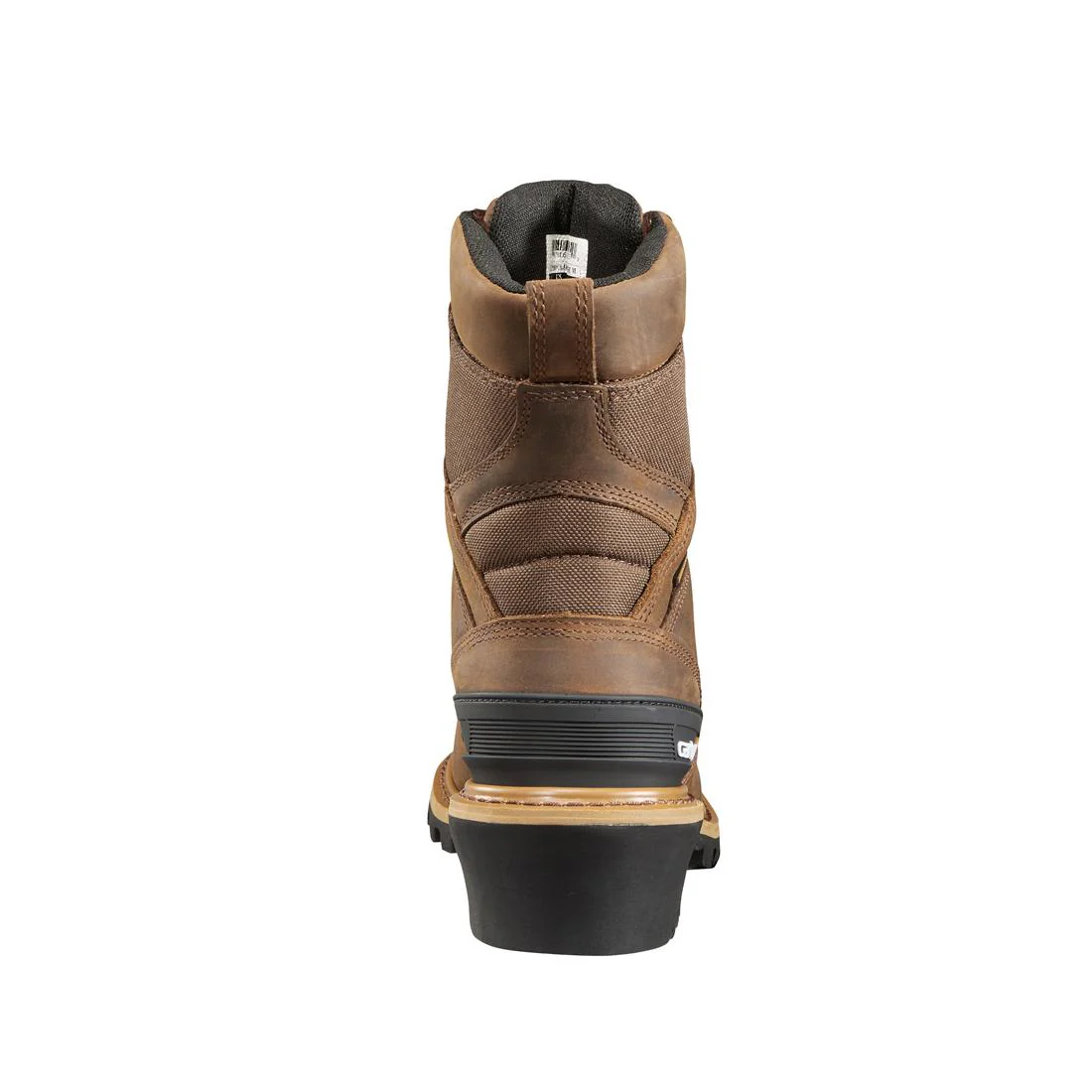 8" Waterproof Climbing Logger Composite Toe Work Boot Brown - Image 4