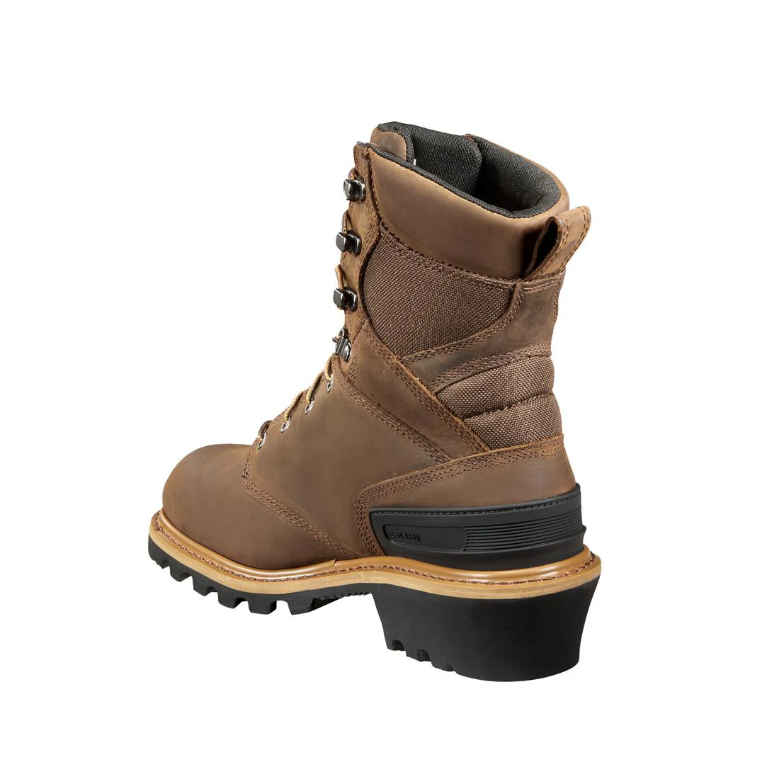 8" Waterproof Climbing Logger Composite Toe Work Boot Brown - Image 6