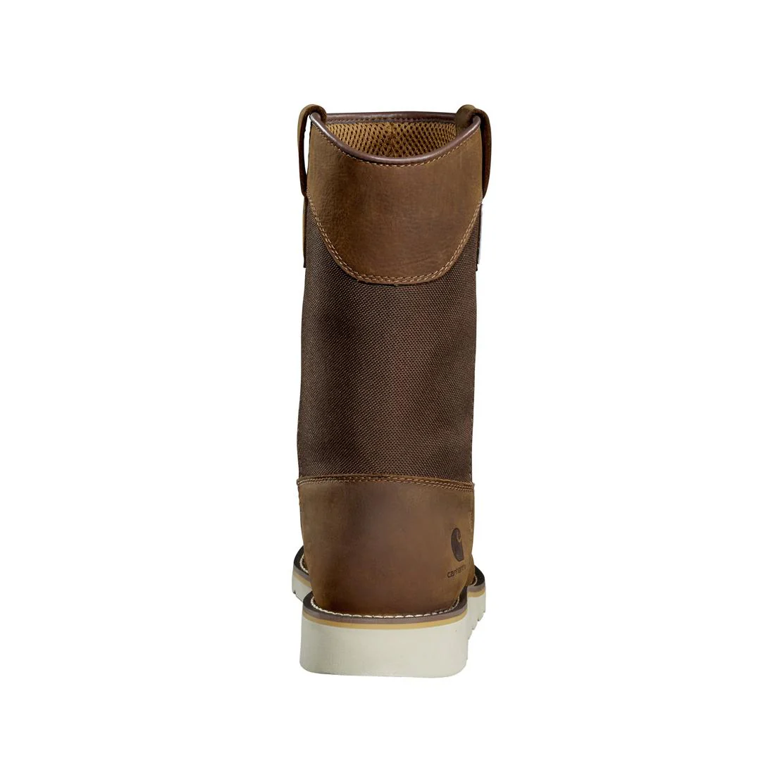 10" Wellington Wedge Steel-Toe Waterproof Pull-On Work Boot Brown - Image 5