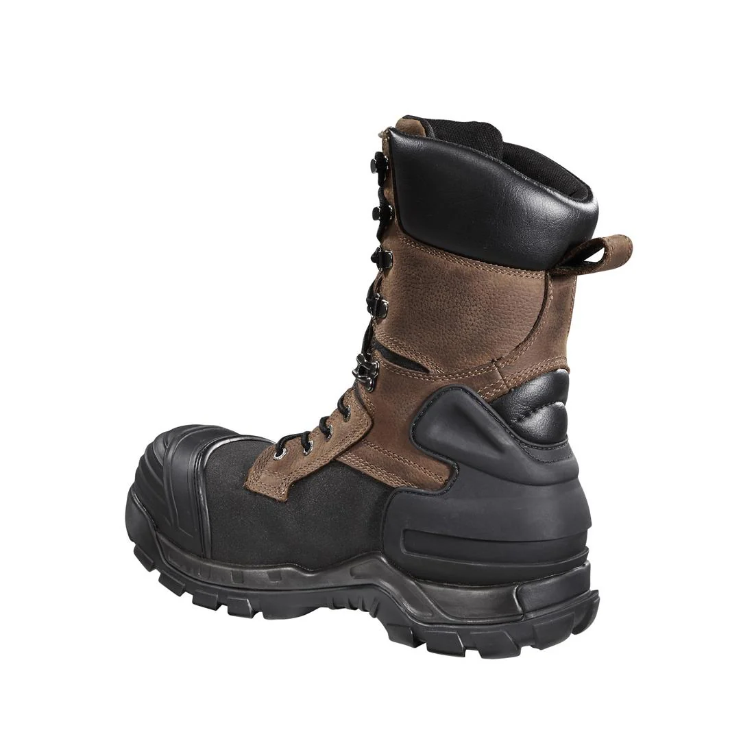 10" Yukon Pac Composite-Toe Waterproof Insulated Work Boot Brown/Black - Image 7