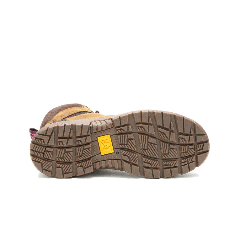 Accomplice X Women’s Steel-Toe Waterproof Work Boot Tan - Image 3