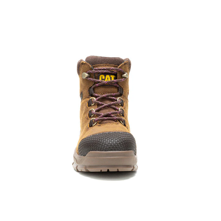 Accomplice X Women’s Steel-Toe Waterproof Work Boot Tan - Image 4