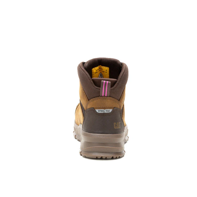 Accomplice X Women’s Steel-Toe Waterproof Work Boot Tan - Image 5