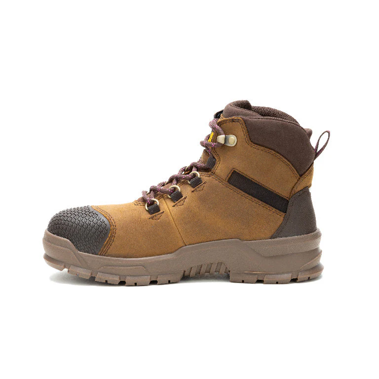 Accomplice X Women’s Steel-Toe Waterproof Work Boot Tan - Image 6