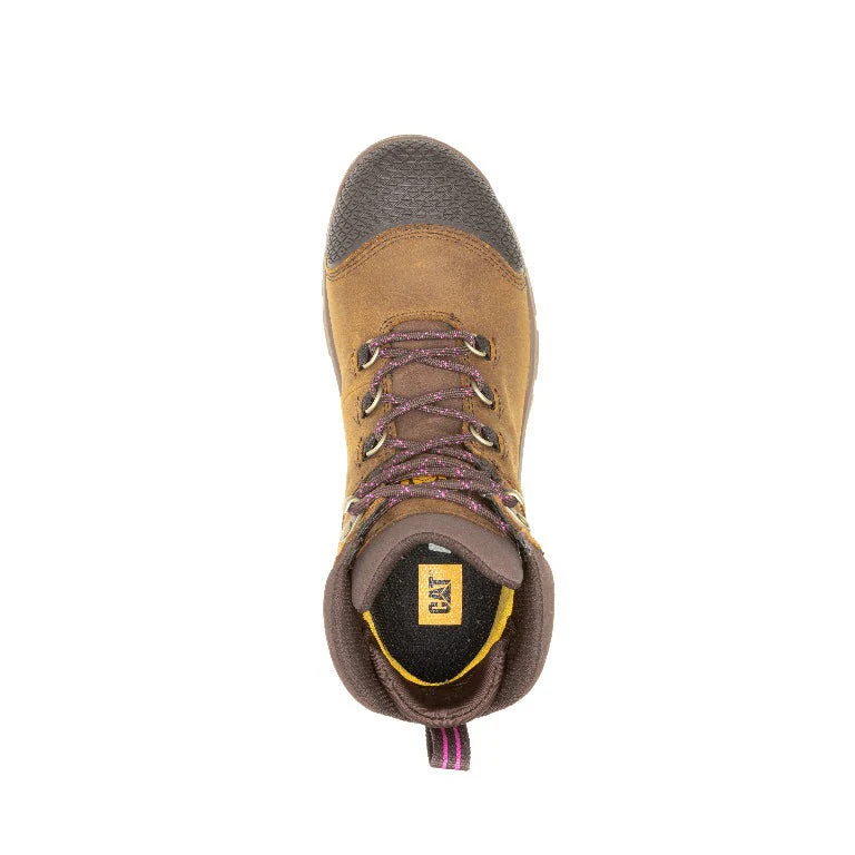Accomplice X Women’s Steel-Toe Waterproof Work Boot Tan - Image 7