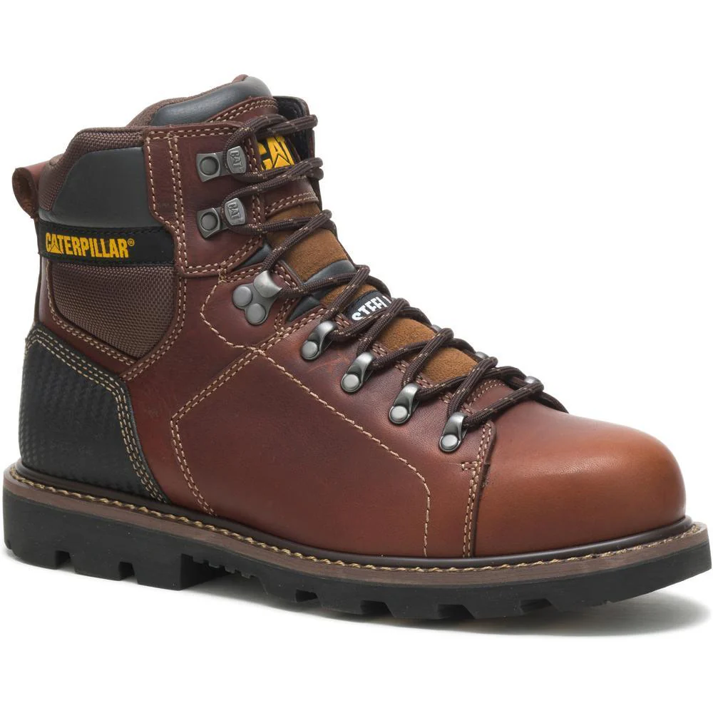 Alaska 2 Steel-Toe Work Boot Brown - Image 7