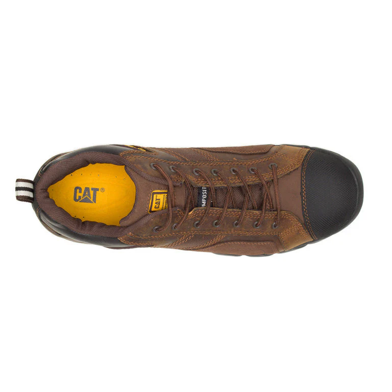 Argon Composite-Toe Work Shoe Dark Brown - Image 4