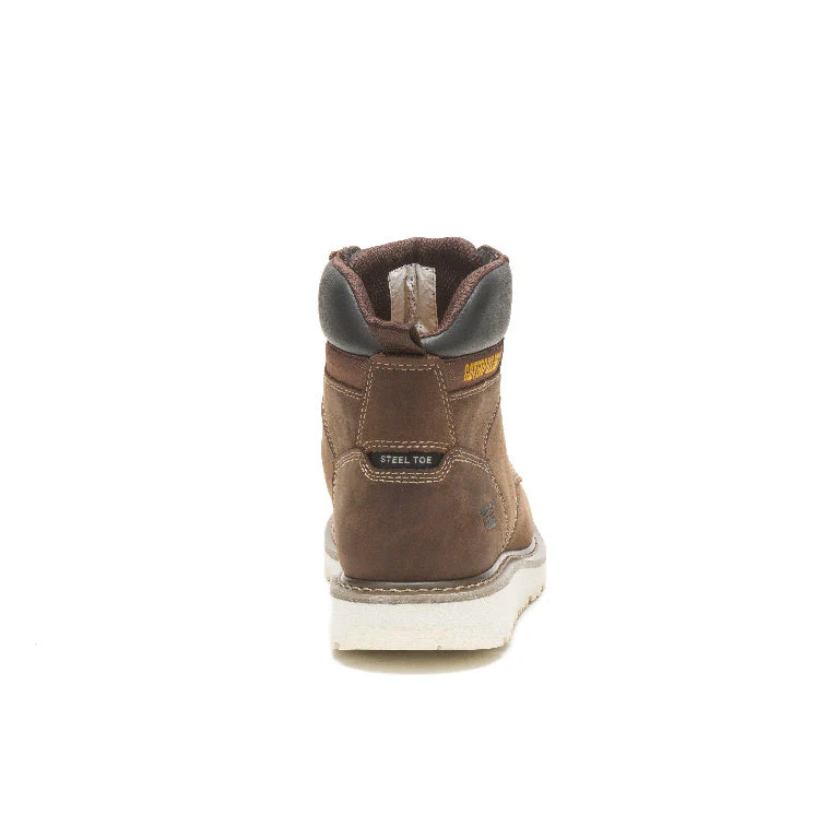 Calibrate Steel-Toe Work Boots Brown - Image 5