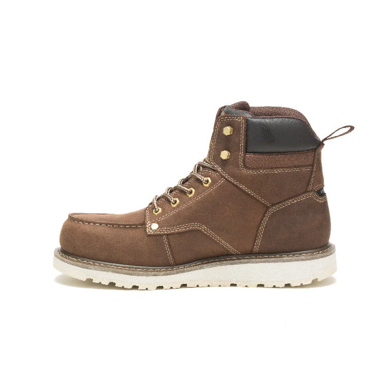 Calibrate Steel-Toe Work Boots Brown - Image 6