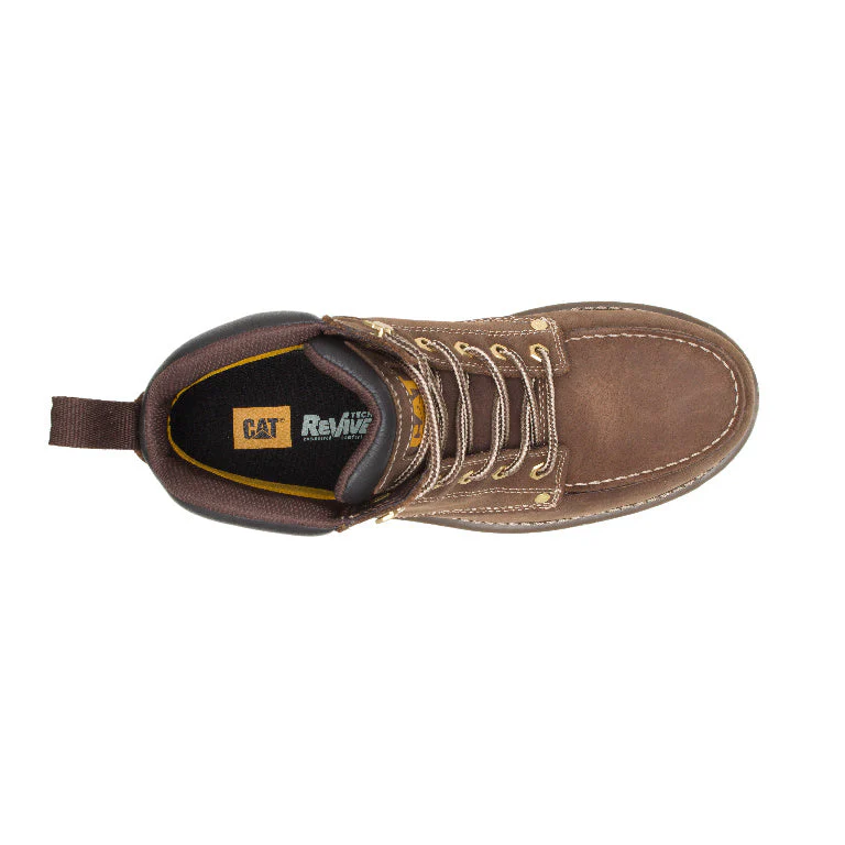 Calibrate Steel-Toe Work Boots Brown - Image 7