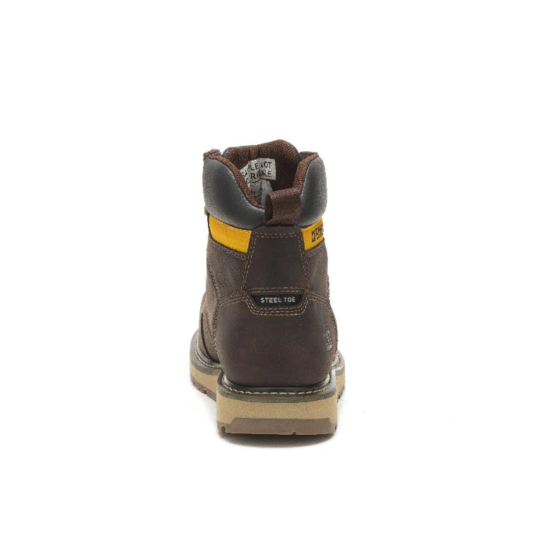 Calibrate Steel-Toe Work Boot Dark Brown - Image 5
