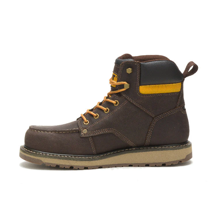 Calibrate Steel-Toe Work Boot Dark Brown - Image 6