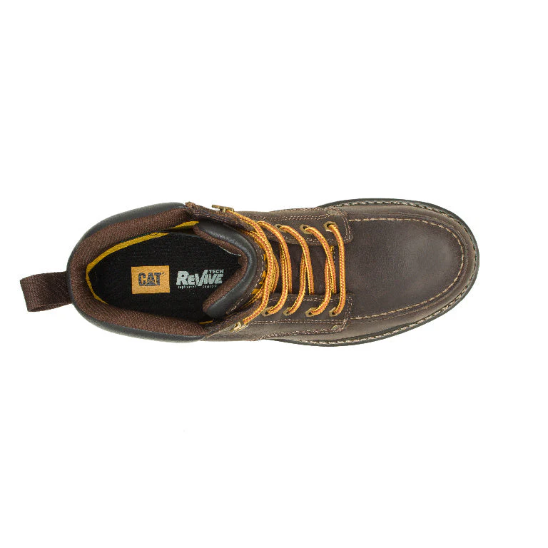 Calibrate Steel-Toe Work Boot Dark Brown - Image 7