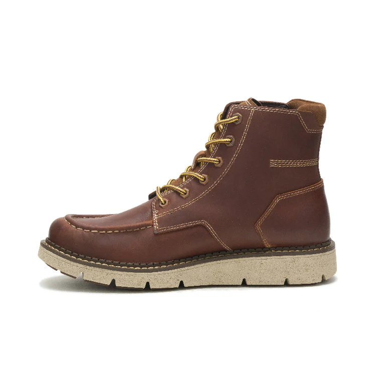 Covert Soft-Toe Boot Leather Mid Boot Brown - Image 6