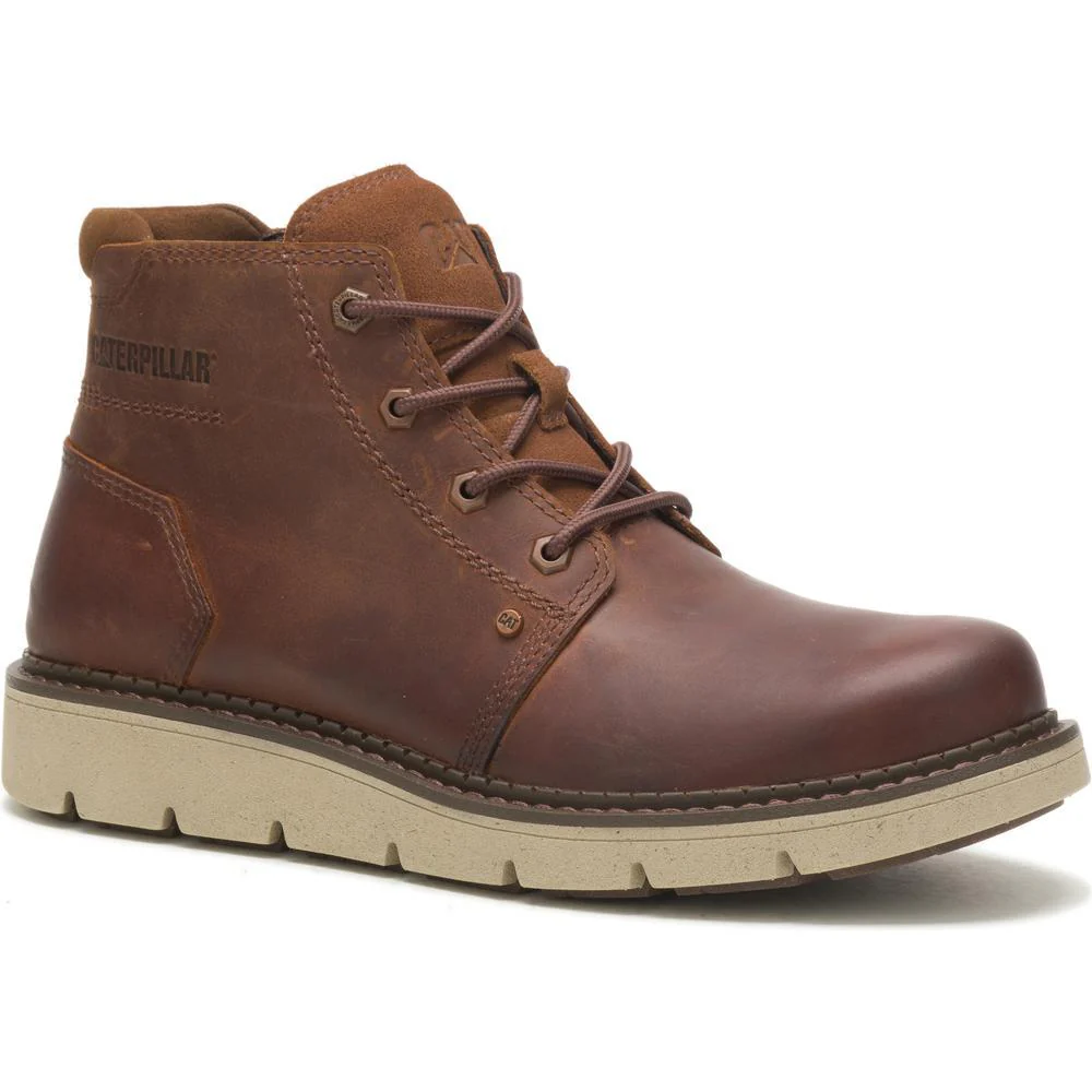 Covert Soft-Toe Waterproof Mid Boot Leather Brown - Image 8
