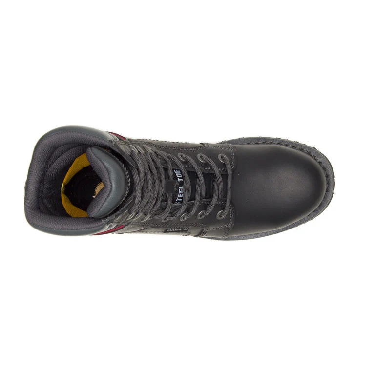 Echo Women’s Steel-Toe Waterproof Work Boot Black - Image 4