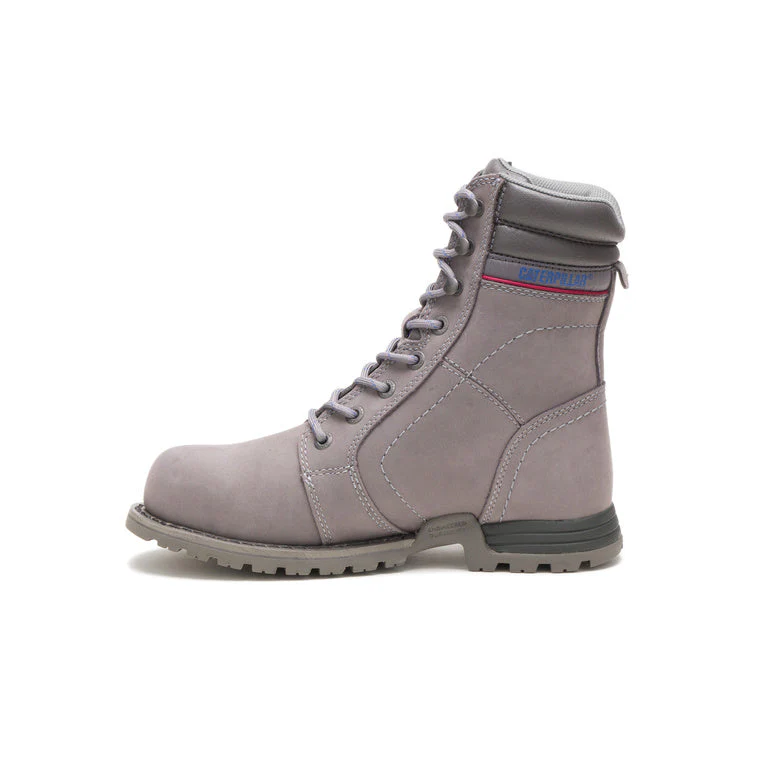 Echo Women’s Steel-Toe Waterproof Work Boot Frost Grey - Image 5