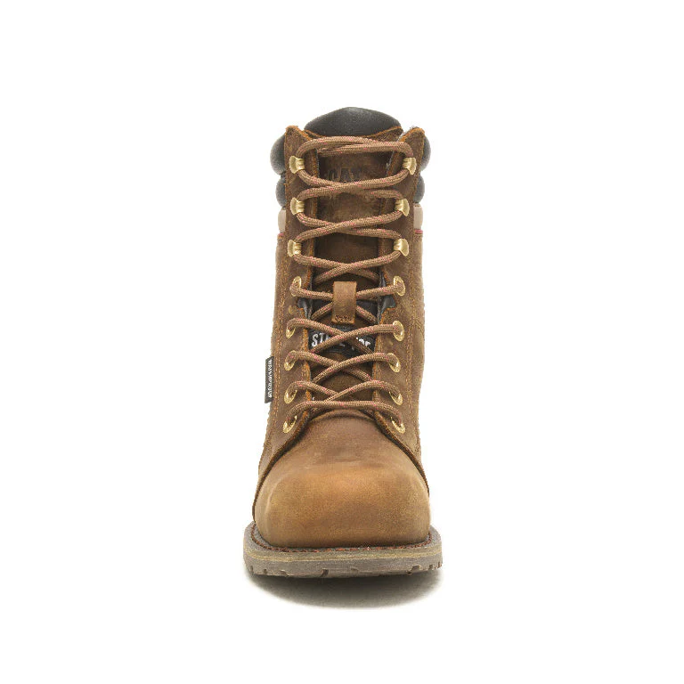 Echo Women’s Steel-Toe Waterproof Work Boot Brown - Image 4