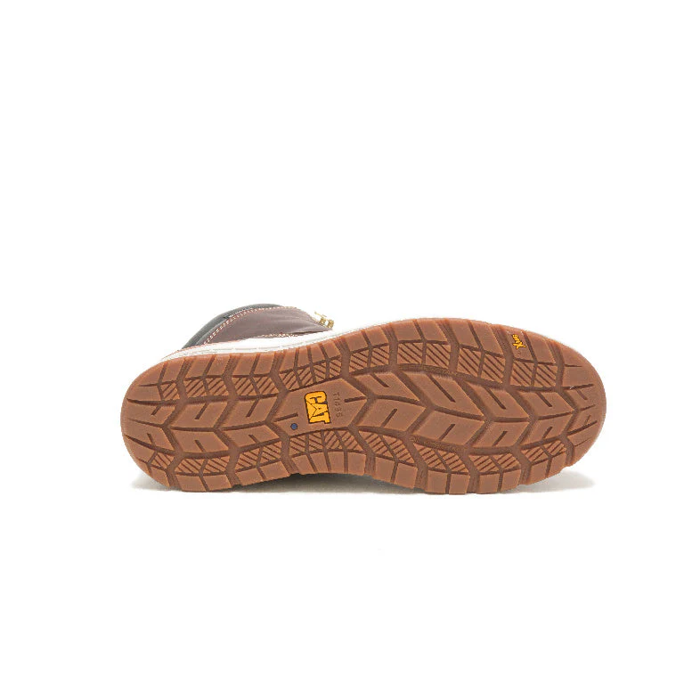 Impact Composite-Toe Waterproof Work Boot Red Brown - Image 3