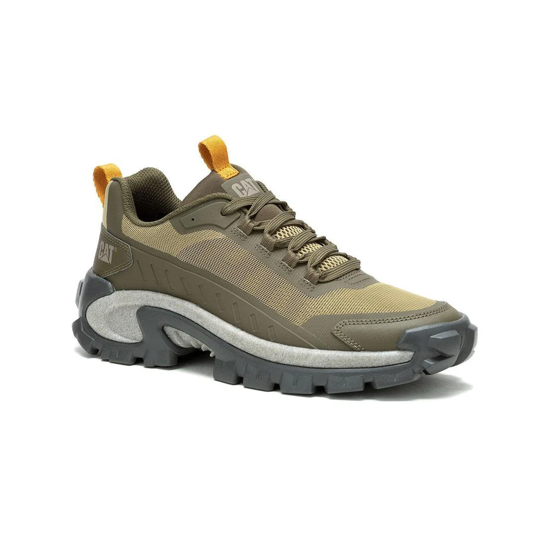 Intruder Lightning Mesh Soft-Toe Shoe Olive Green - Image 7