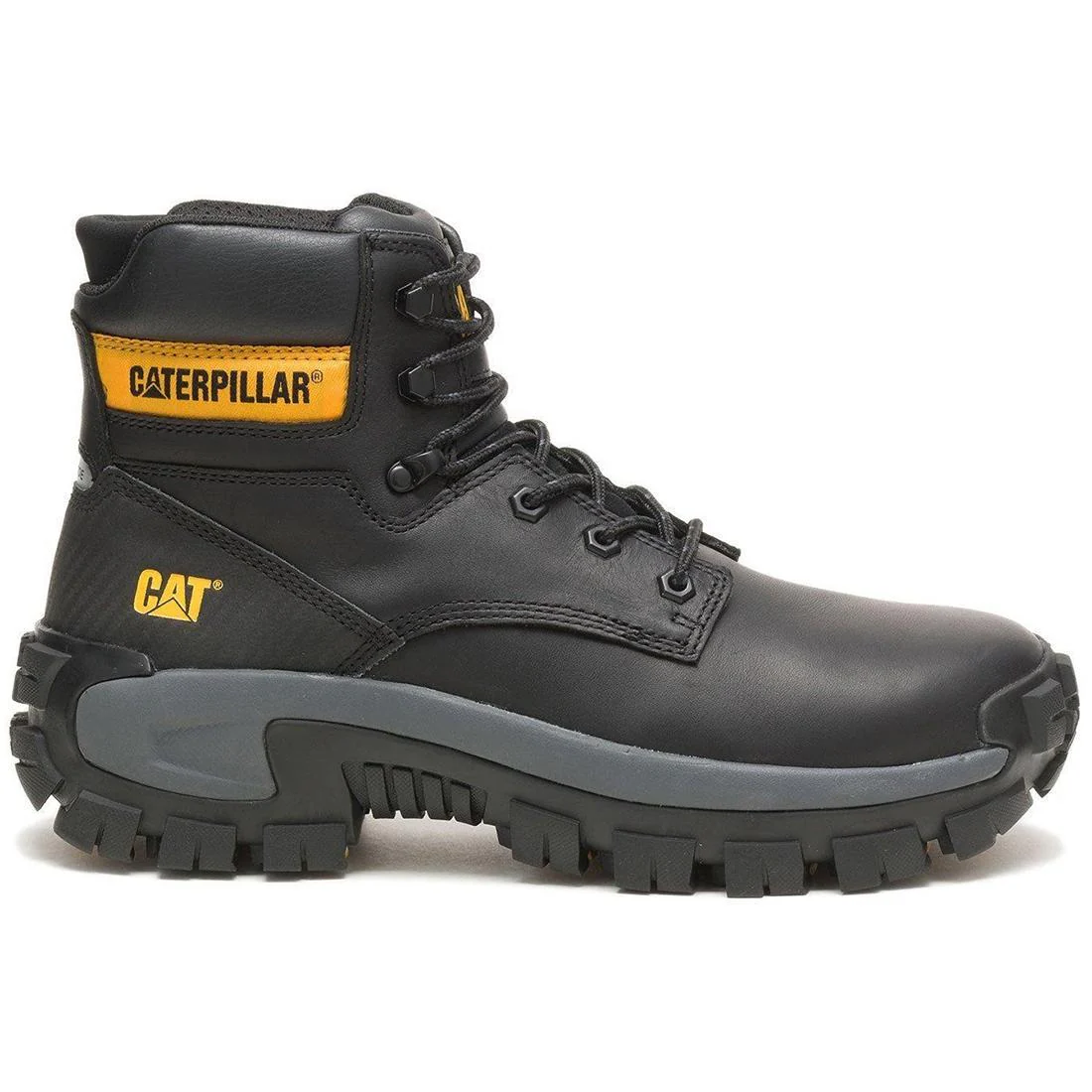 Invader Hi Steel-Toe Work Boot Black