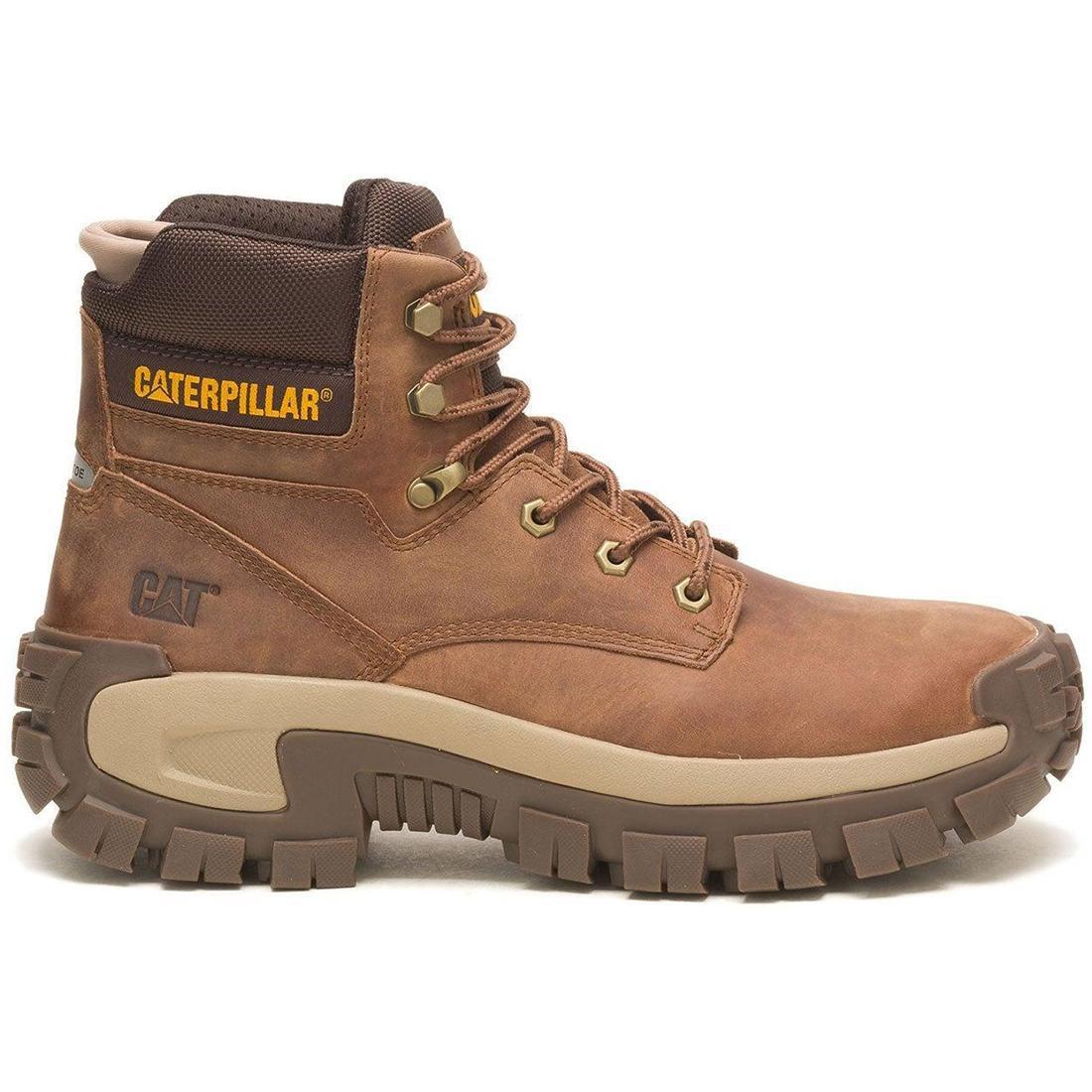Invader Hi Steel-Toe Work Boot Brown