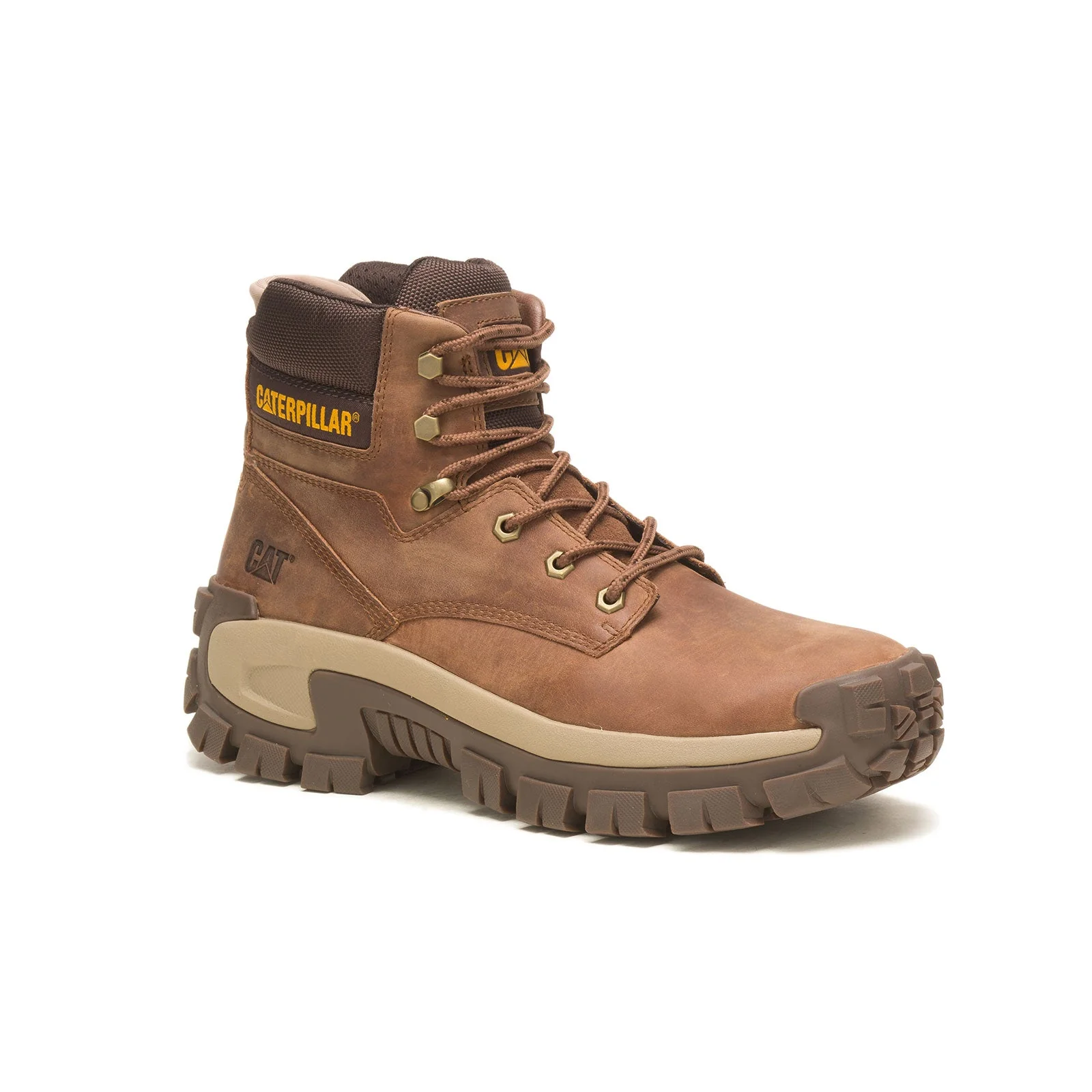 Invader Hi Steel-Toe Work Boot Brown - Image 2