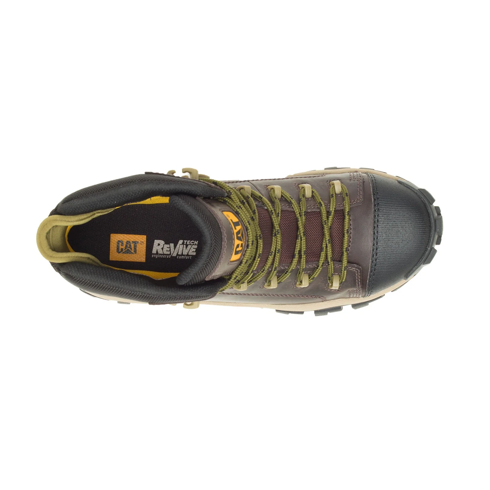 Invader Composite-Toe Waterproof Hiker Work Boot Brown - Image 6