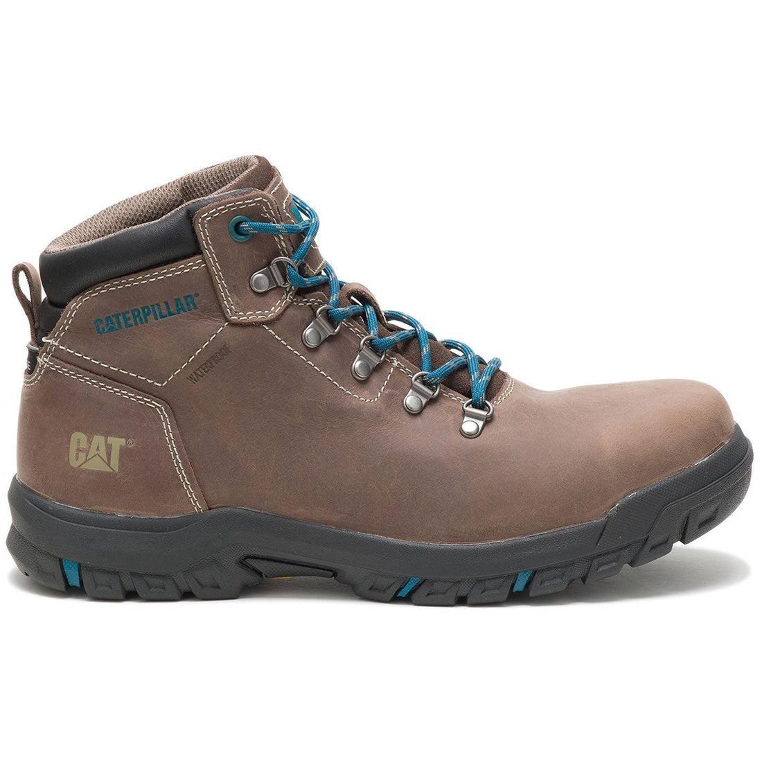 Mae Women’s Steel-Toe Waterproof Work Boot Light Brown