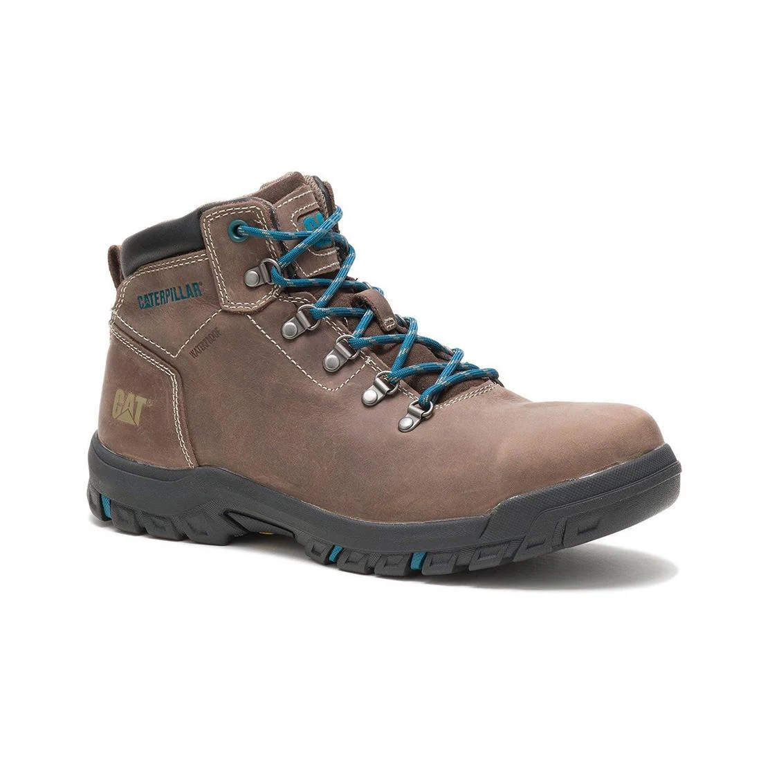 Mae Women’s Steel-Toe Waterproof Work Boot Light Brown - Image 2