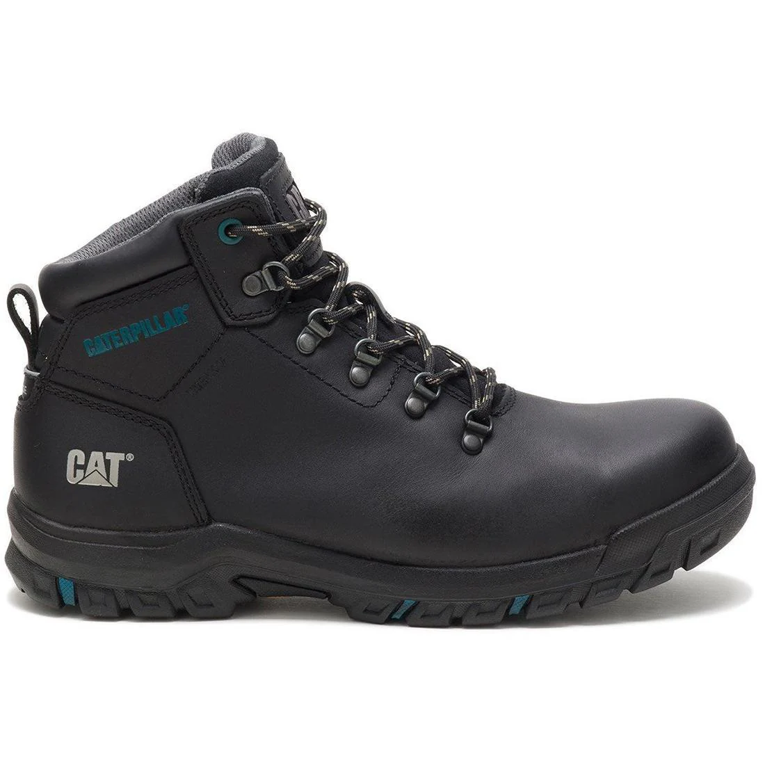 Mae Women’s Steel-Toe Waterproof Work Boot Black