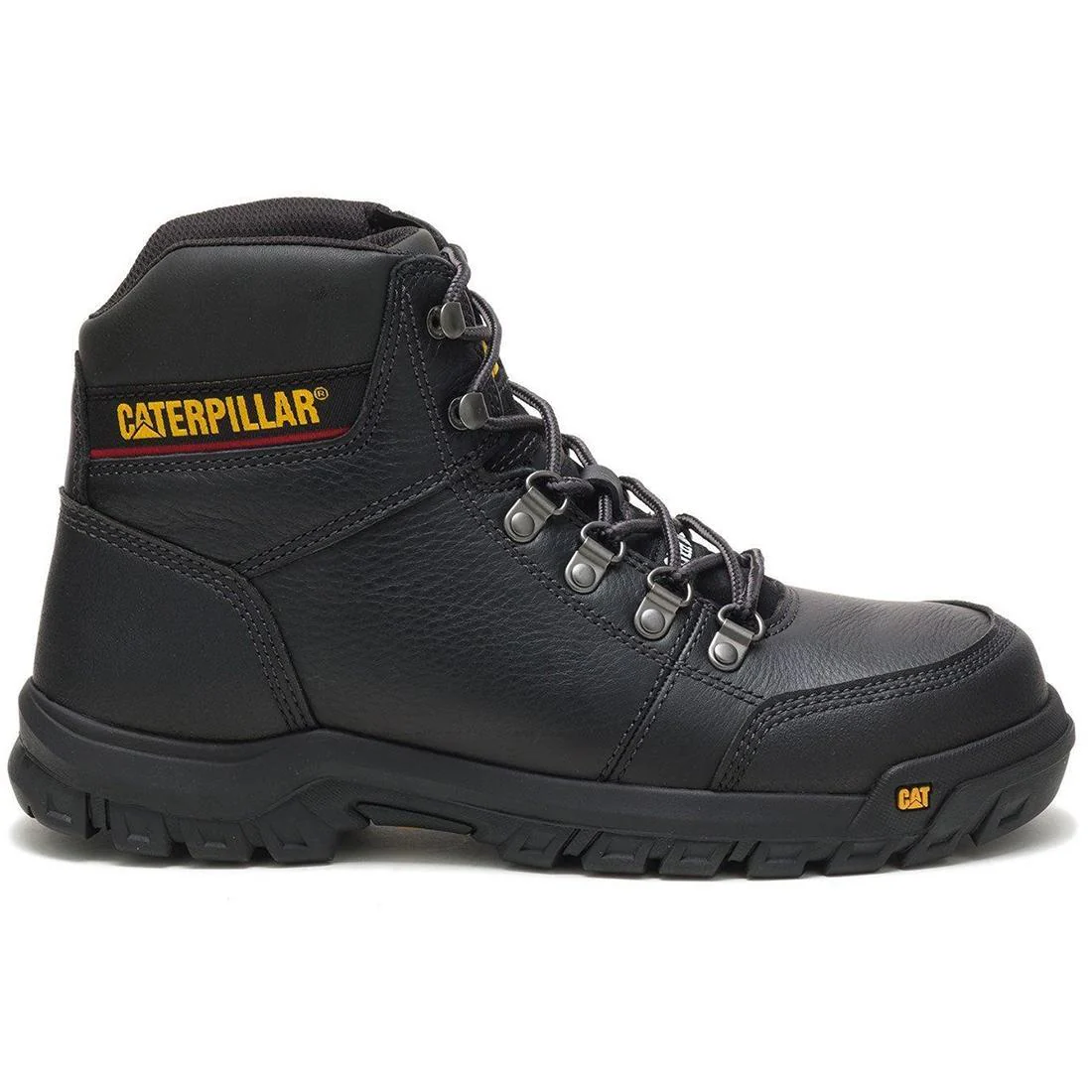 Outline Steel-Toe Work Boot Black