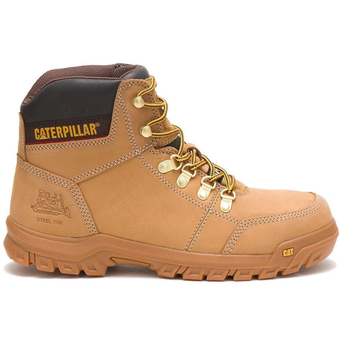 Outline Steel-Toe Work Boot Honey