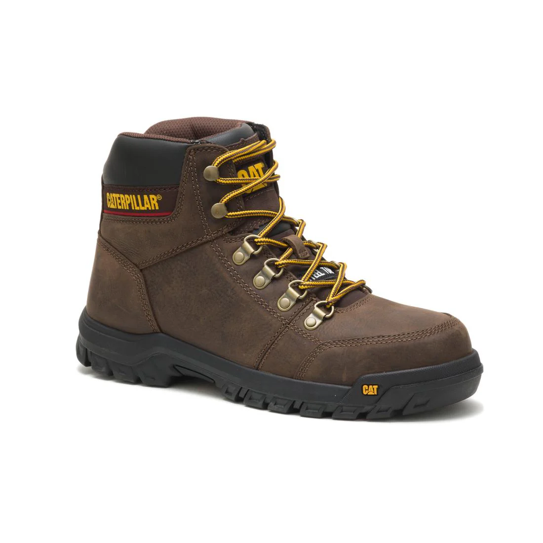 Outline Steel-Toe Work Boot Brown - Image 2