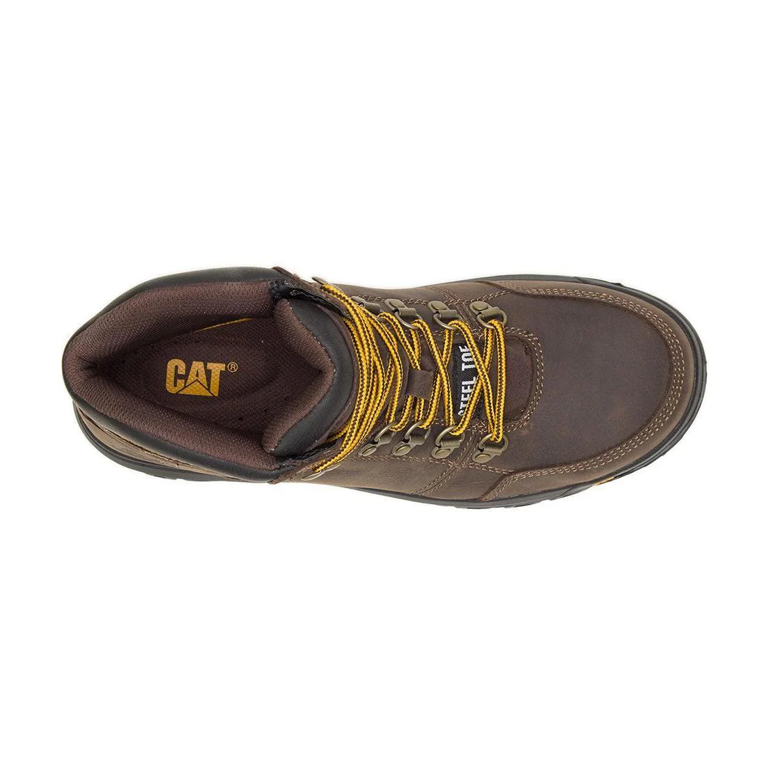 Outline Steel-Toe Work Boot Brown - Image 6