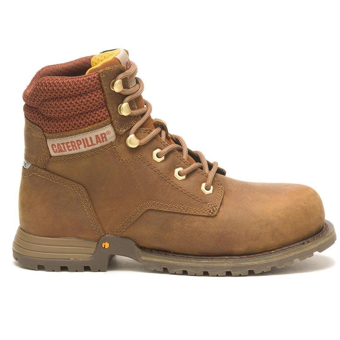 Paisley 6 Inch Women’s Steel-Toe Work Boot Brown