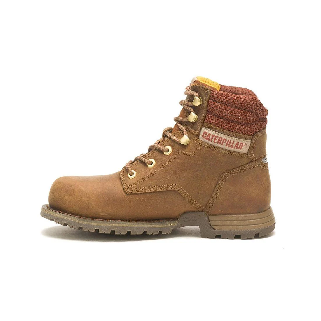 Paisley 6 Inch Women’s Steel-Toe Work Boot Brown - Image 6