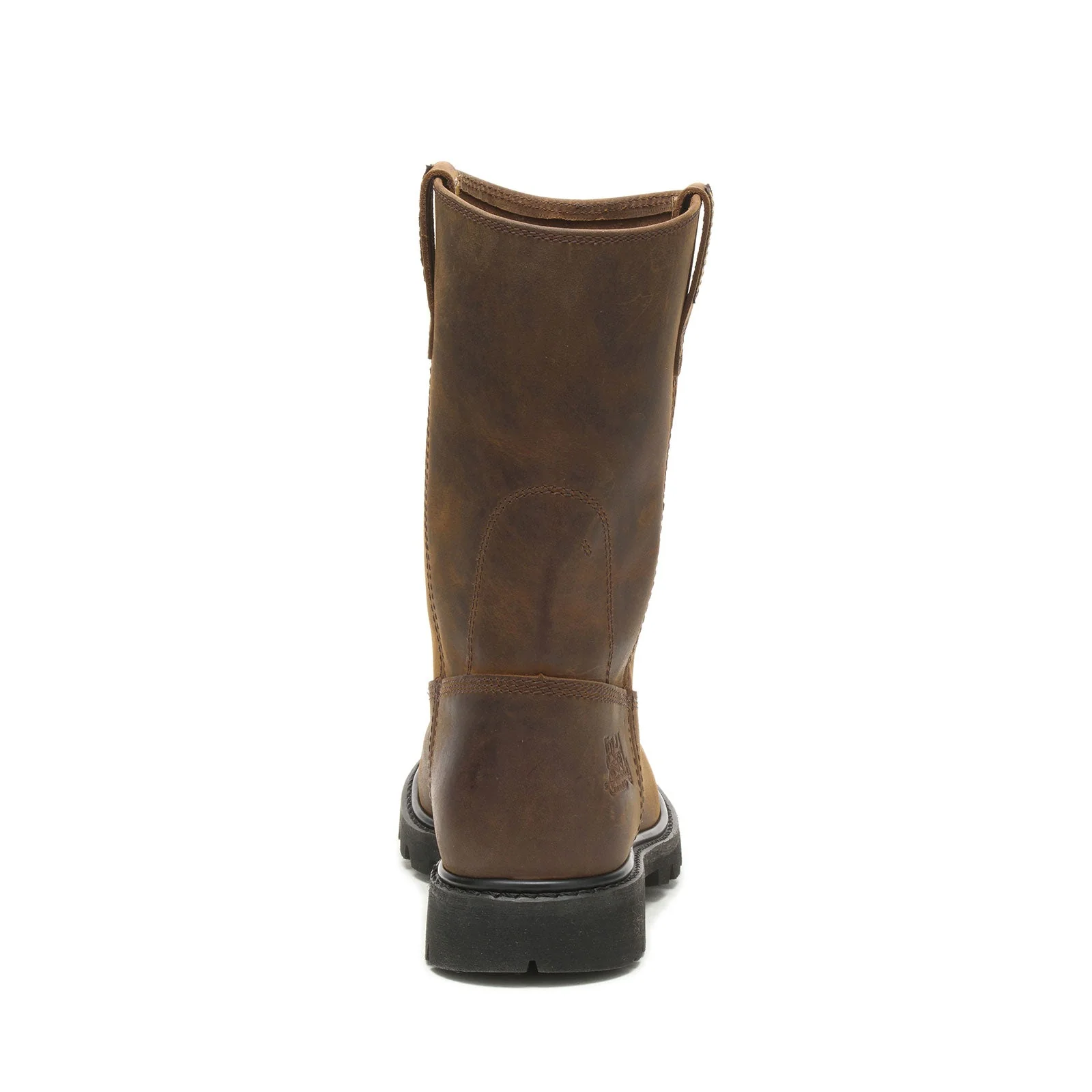Revolver Soft-Toe Pull On Work Boot Dark Brown - Image 5