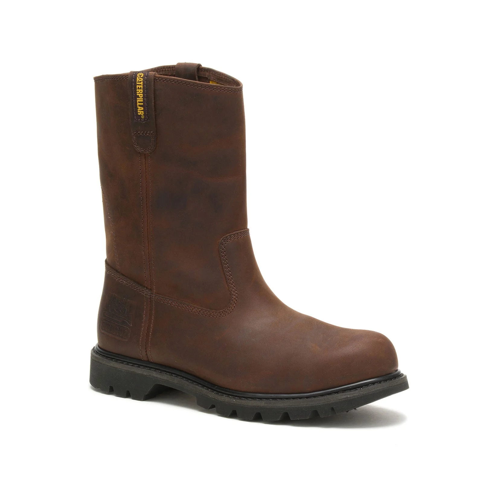 Revolver Steel-Toe Work Boot Dark Brown - Image 2