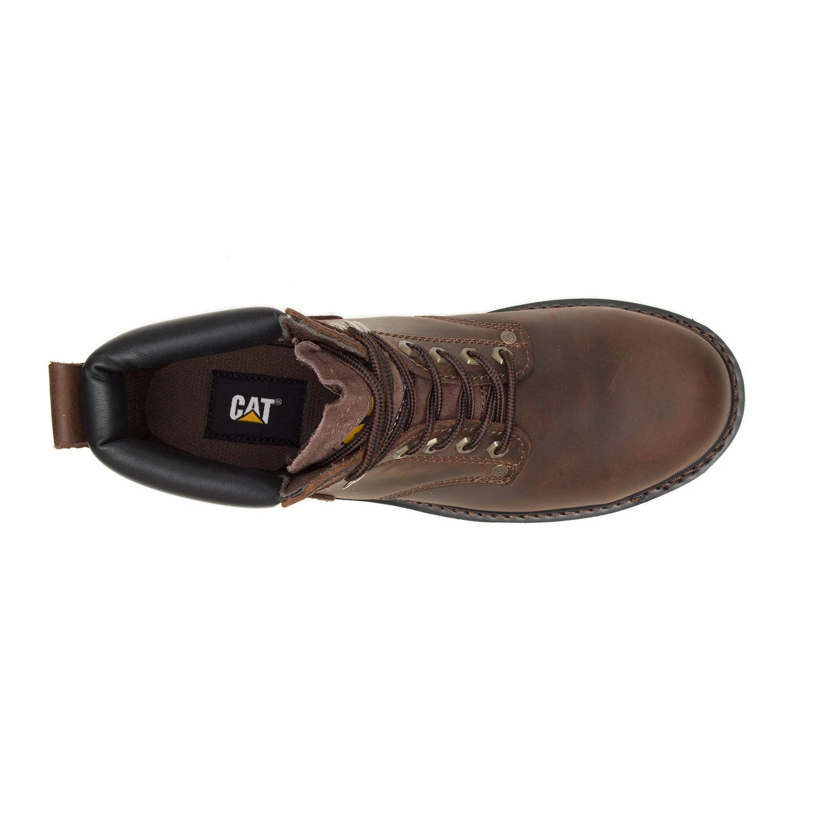 Second Shift Steel-Toe Work Boot Dark Brown - Image 4