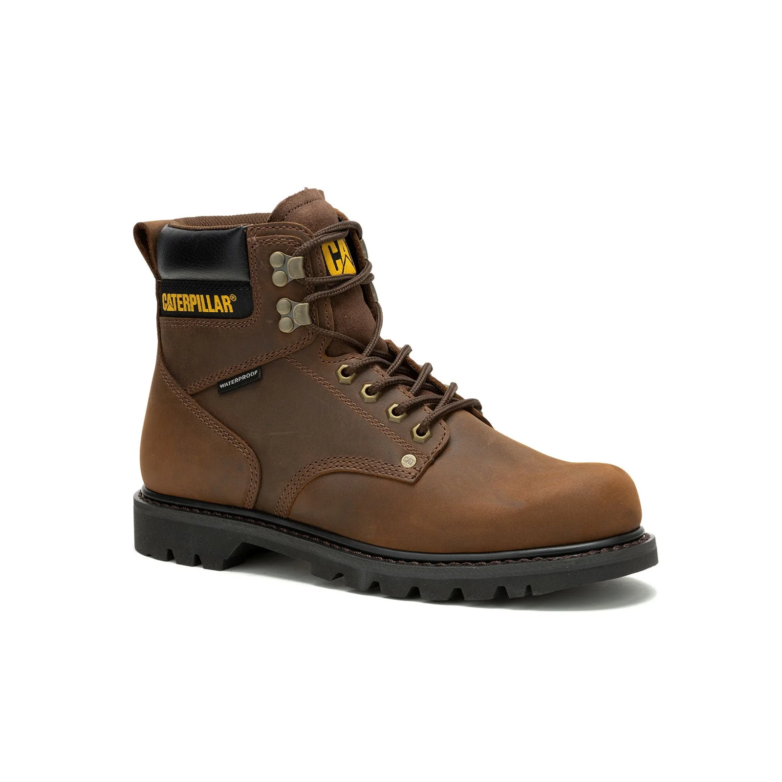 Second Shift Soft-Toe Waterproof Work Boot Dark Brown - Image 2