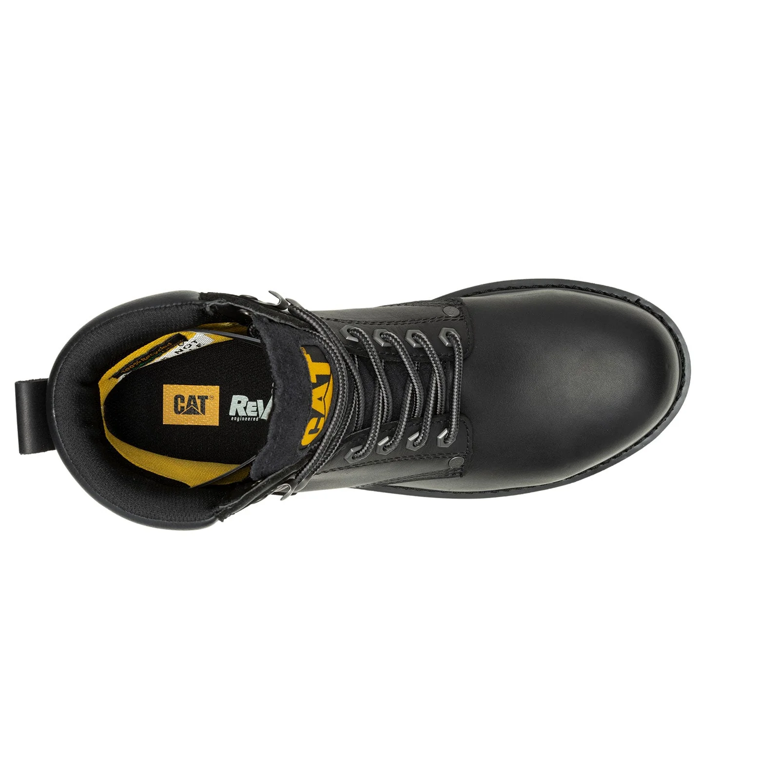 Second Shift Steel-Toe Waterproof Work Boot Black - Image 7