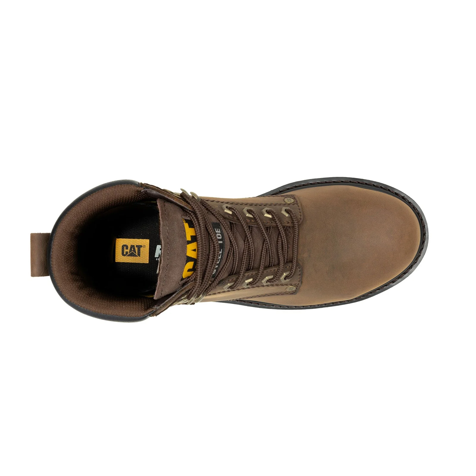 Second Shift Steel-Toe Waterproof Work Boot Dark Brown - Image 7
