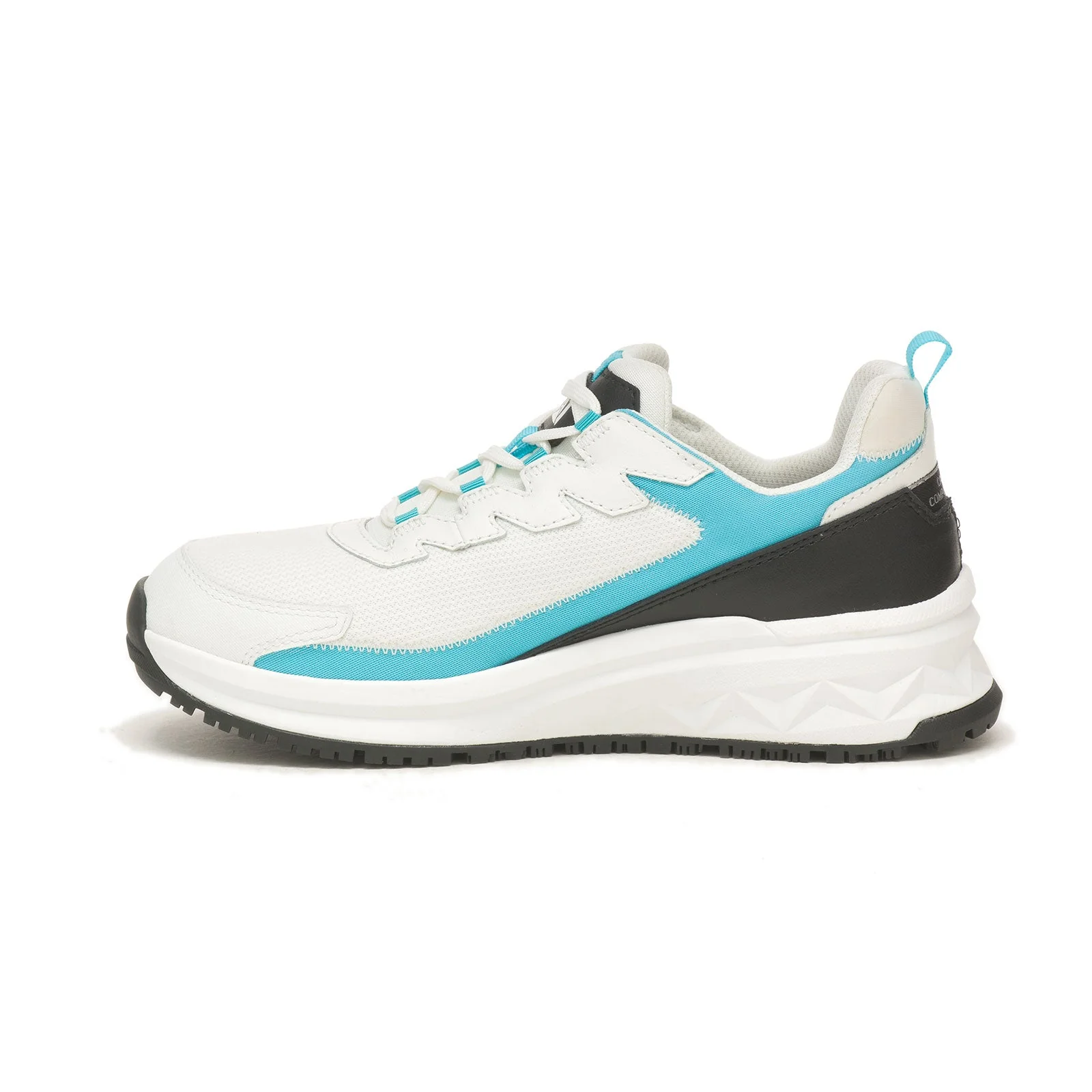 Streamline Runner Women’s Composite-Toe Work Shoe White/Blue - Image 6