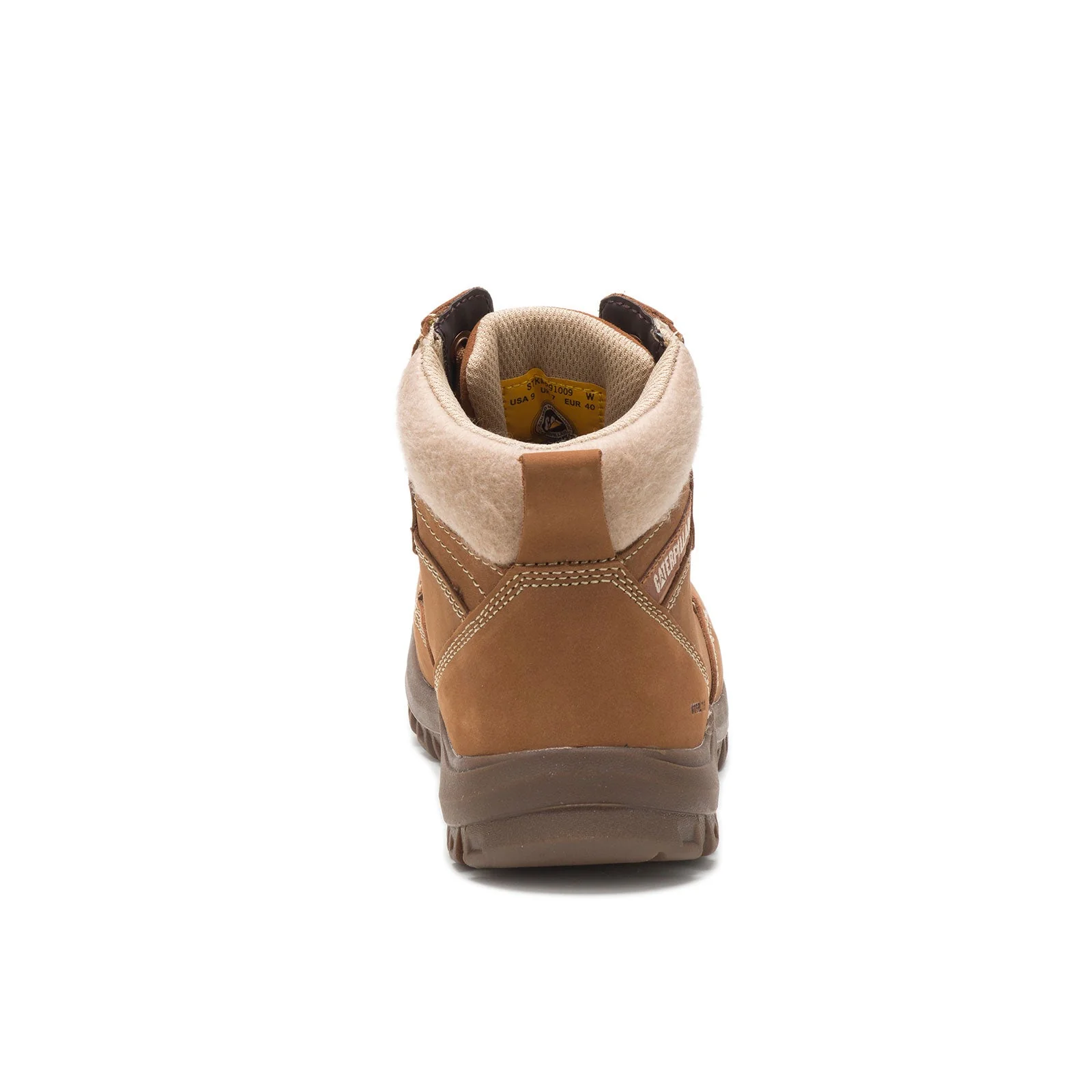 Tess Women’s Steel-Toe Work Boot Brown - Image 3