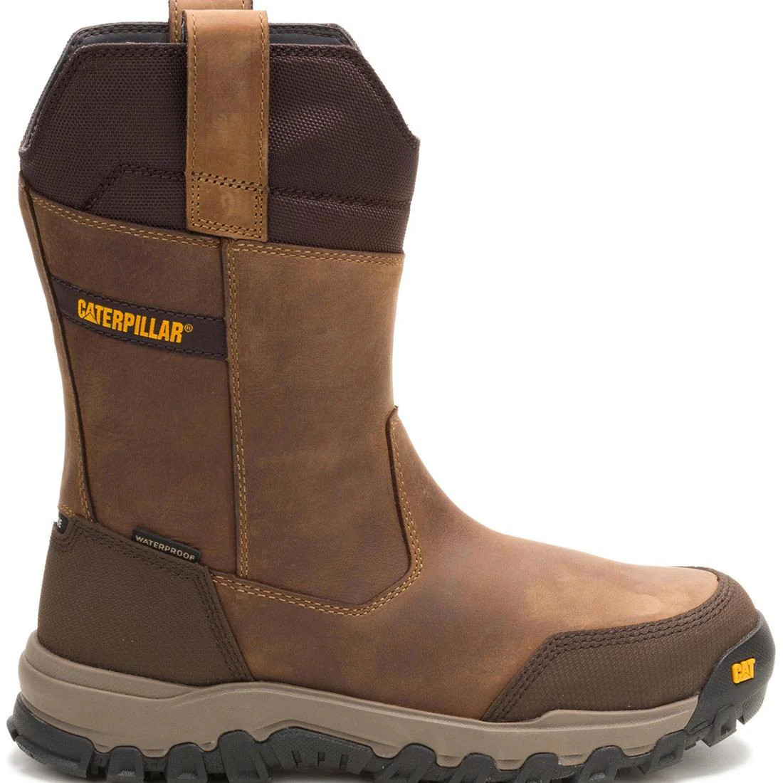 Threshold Rebound Pull On WP Steel-Toe Pull On Boot Bison