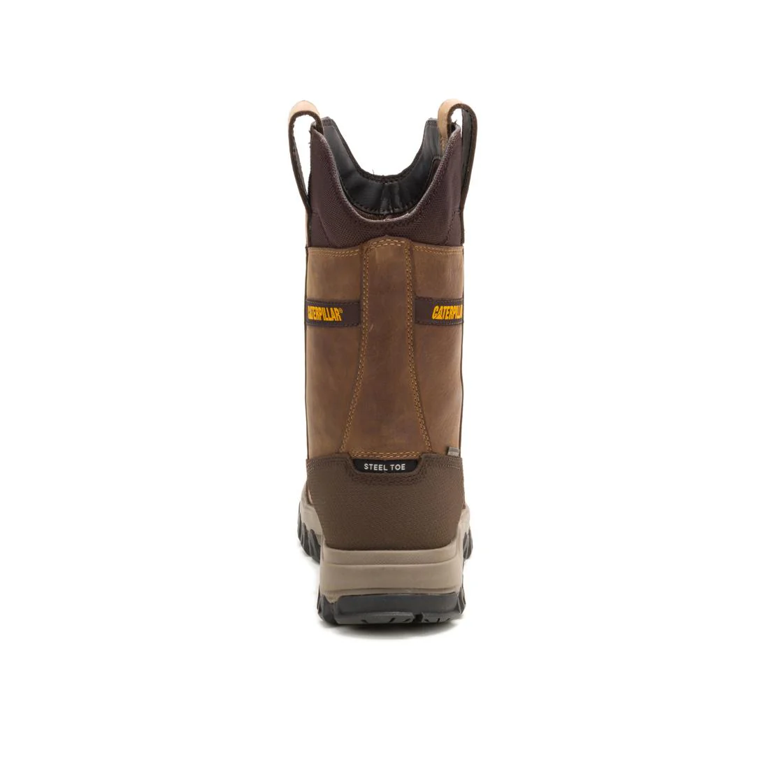 Threshold Rebound Pull On WP Steel-Toe Pull On Boot Bison - Image 5