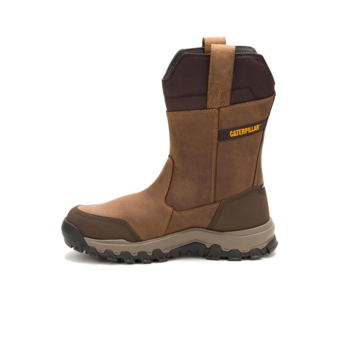 Threshold Rebound Pull On WP Steel-Toe Pull On Boot Bison - Image 6
